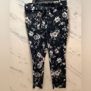 Jules & Leopold Pull On Stretch Pants Size XL, Floral Casual, Work, NWOT